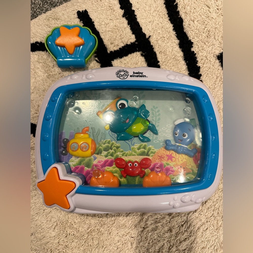 Baby Einstein Sea Dreams Soother Musical Crib Toy and Sound Machine